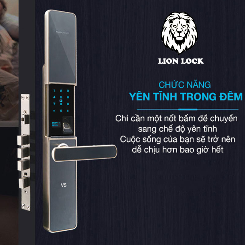 chức năng yên tĩnh trong đêm của khóa V5